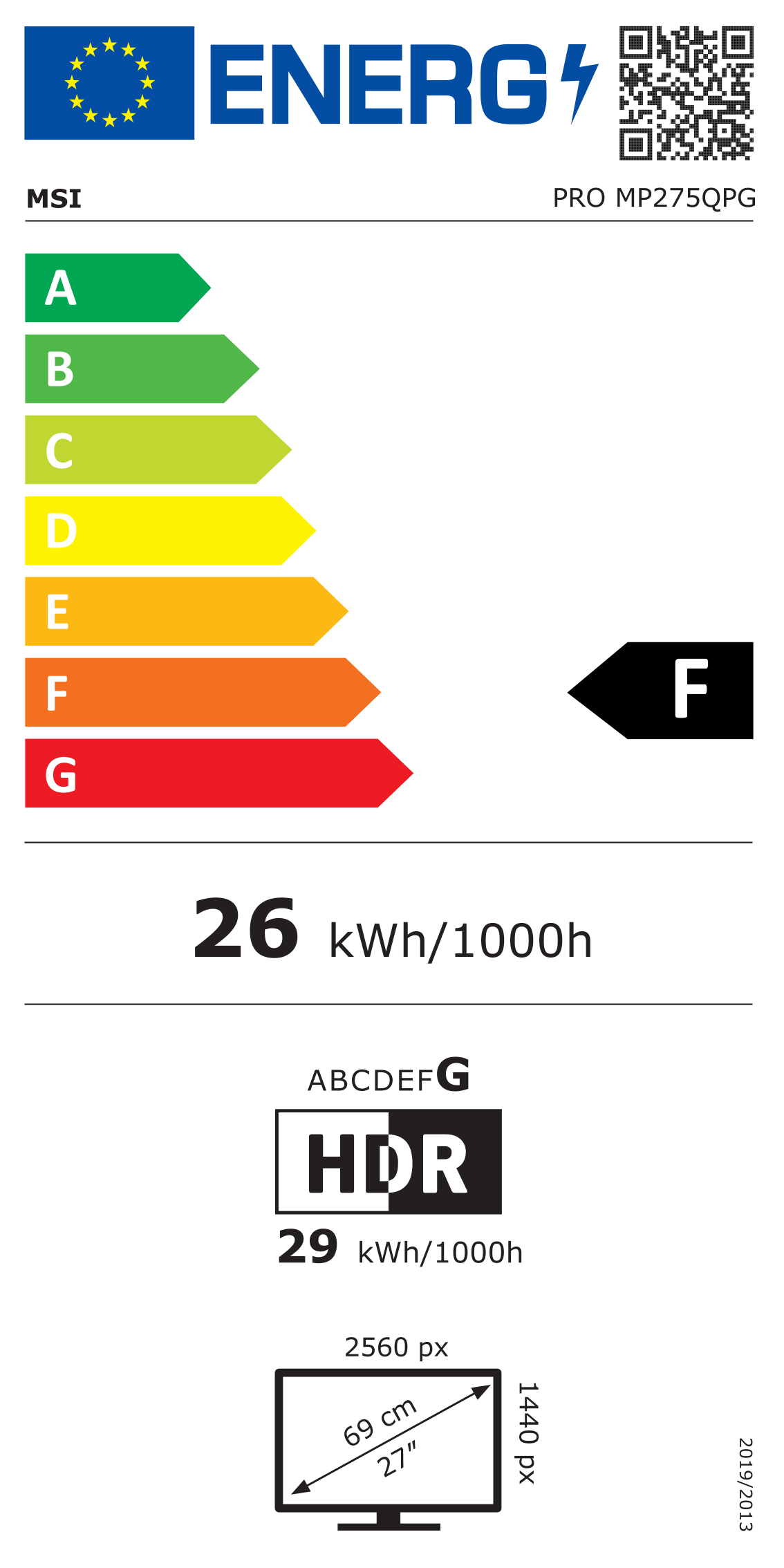 EPREL Full Energy Label