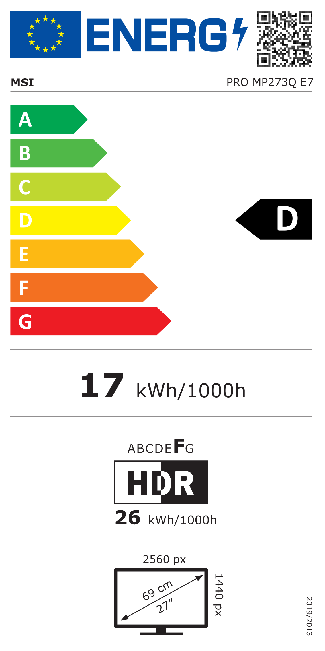 EPREL Full Energy Label