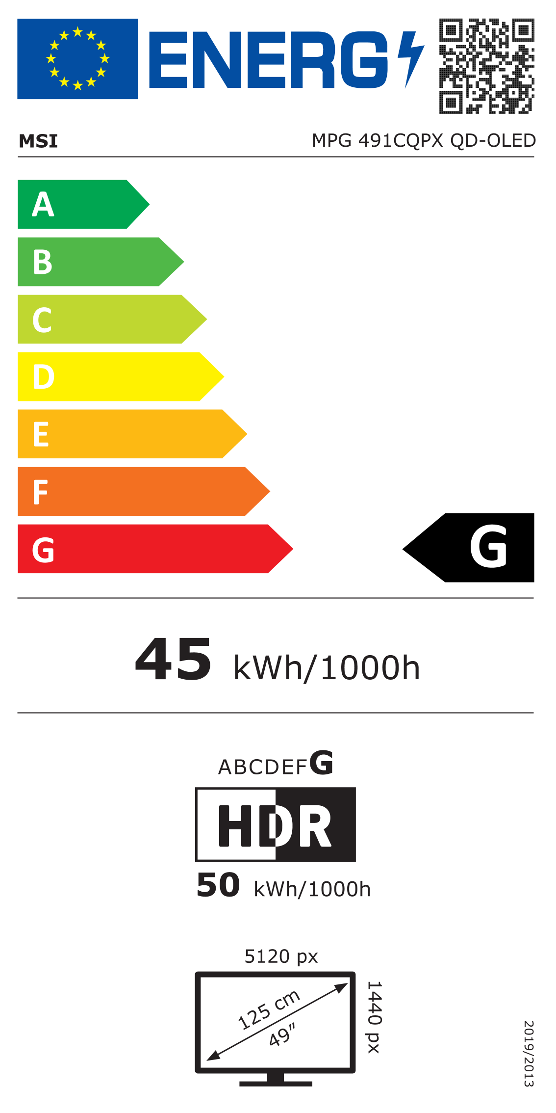 EPREL Full Energy Label