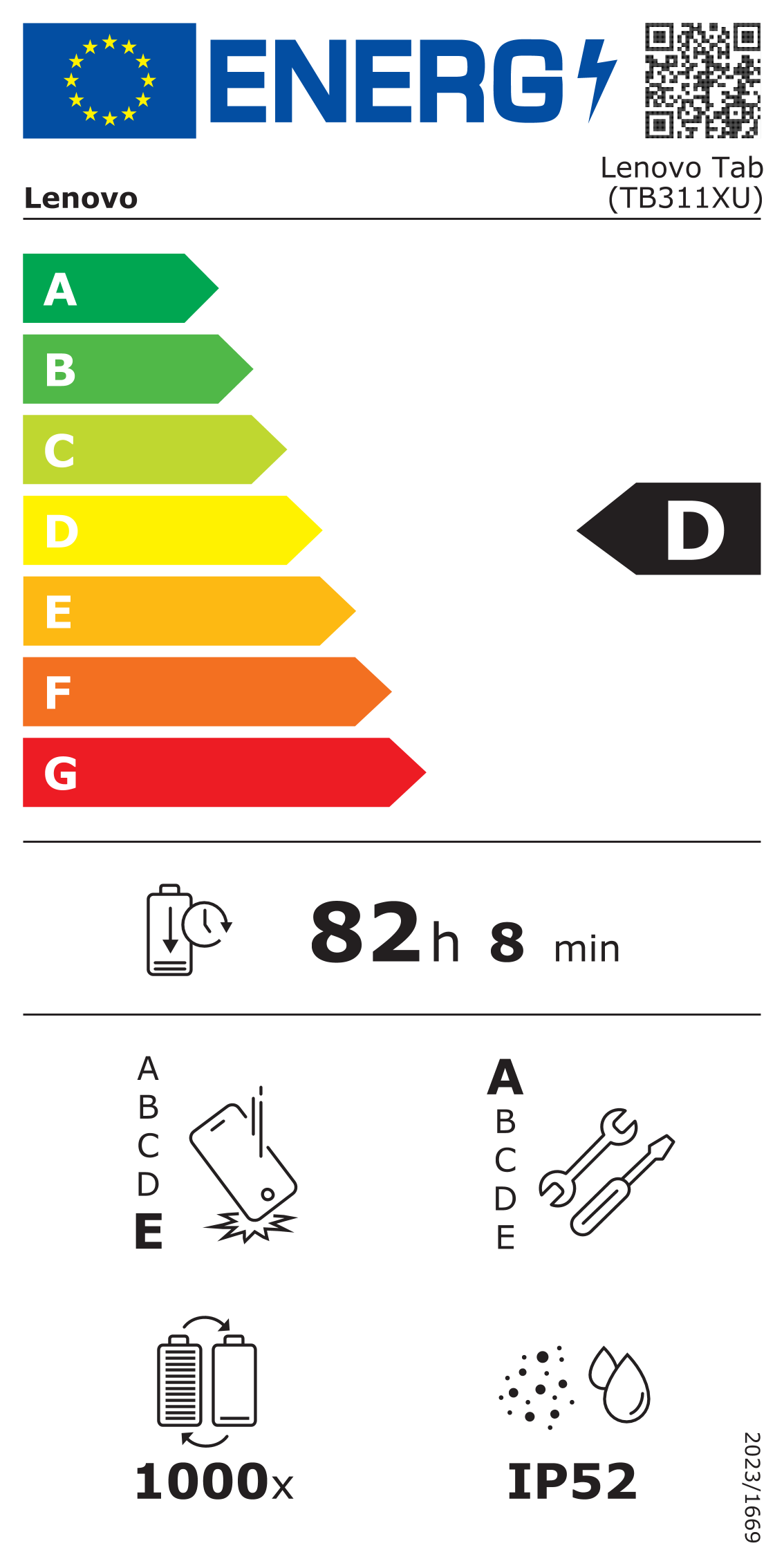 EPREL Full Energy Label