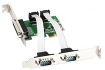 PCI kartica E-Green Express kontroler 2 x serijski port + 1 x paralelni port podrobno