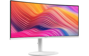 Product image: Monitor MSI Modern MD342CQPW 34" / UWQHD / 120Hz / 1ms MPRT / curved / KVM / white - adjustable stand - PD 98W