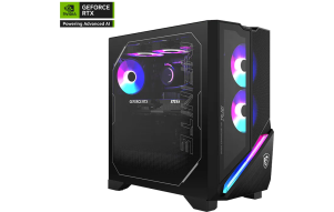 Product image: Desktop MSI MPG Infinite X3 AI 2NVR7 U7 / 32GB / 1TB SSD / NVIDIA GeForce RTX 5070 Ti / Windows 11 Home (black)