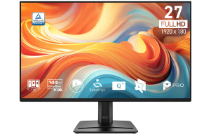 Product image: Monitor MSI PRO MP275 E14L / 68,6 cm (27") / 1920x1080 (FHD) / IPS / 144 Hz / 4 ms (GTG) / 300 nits / 1500:1