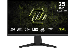 Product image: Monitor MSI MAG 255F X24 / 62,2 cm (24,5") / 1920x1080 (FHD) / Rapid IPS / 240 Hz / 0.5 ms (Min.) (GTG) / 300 nits / 1000:1