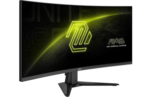 Product image: Monitor MSI MAG 346CQDF E20 / 86,4 cm (34") / 3440x1440 (UWQHD) / Rapid VA / UWQHD (3440 x 1440): 200Hz, HD (1720 x 720): 400Hz / 0.5 ms (Min.) (GTG) / 300 nits / 4000:1