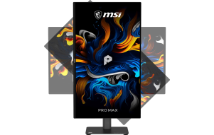 Product image: Monitor MSI PRO MAX 271QPX14G / 68,6 cm (27") / 2560x1440 (WQHD) / QD-OLED / 144 Hz / 0,03 ms (GTG) / 200 (up to 400) nits / 1500000:1 / adjustable height