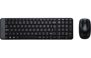 Product image: LOGITECH MK220 Wireless Keyboard and Mouse Combo (Black)