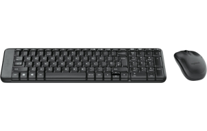 Product image: LOGITECH MK220 Wireless Keyboard and Mouse Combo (Black)