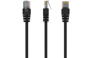 Product image: Network cable Gembird UTP patch Cat5e 2m (black)