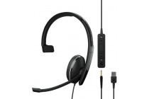 EPOS ADAPT 135T USB II, mono žična naglavna slušalka podrobno