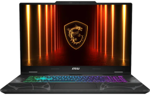 Product image: MSI Cyborg 15 B2RWFKG Laptop / Core 5 / 16GB / 512GB SSD / 15.6" FHD 144Hz / NVIDIA GeForce RTX 5060 / Windows 11 Home (Black)
