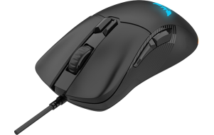 Product image: BYTEZONE Ghost Wired Gaming Mouse / RGB (16.8M colors) / max DPI 19K / optical / paracord cable (black)