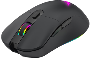 Product image: BYTEZONE Morpheus Gaming Mouse Wireless-Wired / RGB (16.8M colors) / max DPI 10K / optical / matte UV coating (black)