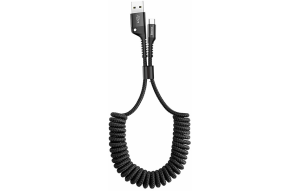 Product image: BASEUS Fish Eye USB Type-C Cable / 2A, 1m (black)