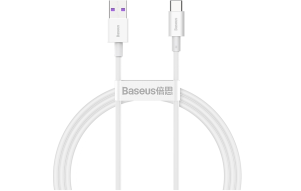 Product image: BASEUS Superior Series USB Type-C Fast Charging Cable, 66W, 2M (white)