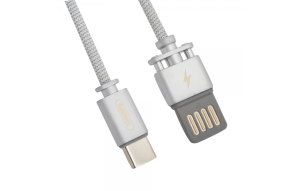 Product image: Cable REMAX Dominator Fast Charging data cable RC-064 Type-C, 1m (silver)