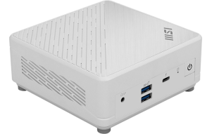 Product image: Mini desktop computer MSI Cubi 5 1M-441BEU Core 3 / 8GB DDR5 / 512 GB SSD / WiFi 6E + BT 5.3 / 1x2.5Gbps + 1x1Gbps / Windows 11 Pro (white)