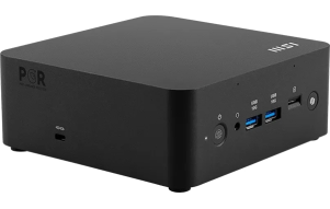Product image: Mini desktop computer MSI Cubi NUC AI+ 2MG-022BEU barebone Core Ultra 5 / 16GB / Wi-Fi 6E + BT / 2x2.5Gbps (black)