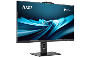 Product image: All-in-One PC MSI PRO AP272P 14M-1085XEU Core i3 / 16 GB RAM / 512 GB SSD / 27" FHD / Windows 11 Pro (black)