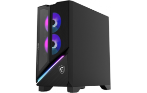 Product image: Desktop Computer MSI MPG Infinite X3 AI 2NVV7 U7 / 64GB / 1TB + 2TB SSD / GeForce RTX 5080 / Windows 11 Home / Black