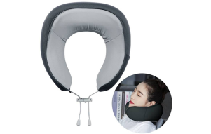 Product image: BASEUS Let's go travel neck pillow, memory foam (gray)