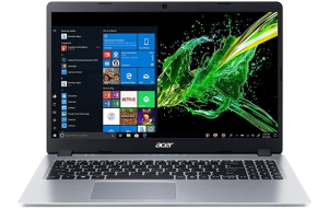 Product image: ACER Aspire 5 Laptop AMD R3 / 4GB / 128GB SSD / 15.6" FHD IPS / Windows 10 Home (silver)