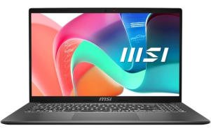 Product image: Laptop MSI Modern 15 Modern 15 H AI C1MG-205XHR Ultra 7 / 32GB / 1TB SSD / 15.6" FHD IPS-level / Intel Graphics / Windows 11 Pro / gray