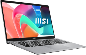 Product image: Laptop MSI Modern 15 F1MG-652XHR Intel Core 7 / 16GB / 512GB SSD / 15.6" FHD IPS-level / Intel Graphics / Windows 11 Home / silver