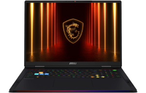 Product image: Laptop MSI Raider A18 HX A9WJG R9 / 64GB / 4TB SSD / 18" UHD+ 120Hz / NVIDIA GeForce RTX5090 / Windows 11 Pro / black