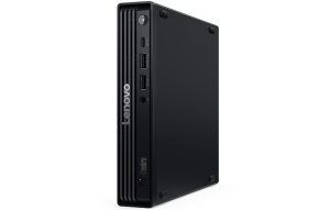 Product image: Computer LENOVO ThinkCentre M70q Gen 6 Core Ultra 5 / 16GB / 512GB SSD / Windows 11 Pro (black)