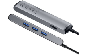 Product image: BASEUS USB Type-C 6-in-1 docking station