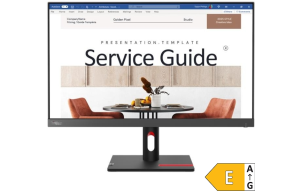 Product image: LENOVO ThinkVision S24i-30 Monitor 23.8" / WLED / IPS / 100Hz / 4ms (black)