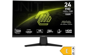 Product image: Monitor MSI MAG 244C / 23.6" / FHD / VA / 180Hz / 1ms (MPRT) / Curved / Black