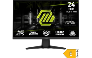 Product image: Monitor MSI MAG 244F / 23.8" / FHD / IPS / 200Hz / 0.5ms (GtG) / Black