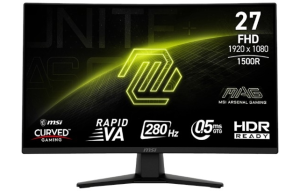 Product image: Monitor MSI MAG 274CXF 27" / FHD / Rapid VA / 280Hz / 0.5ms GtG (black)
