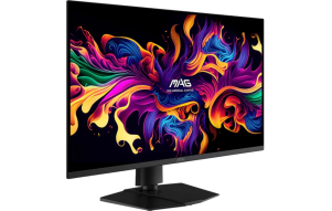 Product image: MSI MAG 322UP QD-OLED E16 Monitor 31.5" / 4K UHD / 165Hz / 0.03ms (GTG) (black) – height adjustable - PD 15W