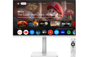 Product image: MSI Modern MD272UPSW Display / 27" / 4K UHD / IPS / 60Hz / 4ms (GtG) / KVM / white - height adjustable - PD 65W