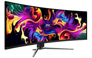 Product image: Monitor MSI MPG 491CQPX QD-OLED 49" / DQHD / 240Hz / 0.03 ms (GTG) (black) - height adjustable