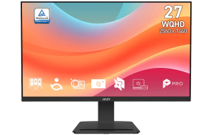 Product image: Monitor MSI PRO MP273Q E7 / 68,6 cm (27") / 2560 x 1440 (WQHD) / IPS / 75Hz / 4 ms (GTG) / 250 nits / 1000:1
