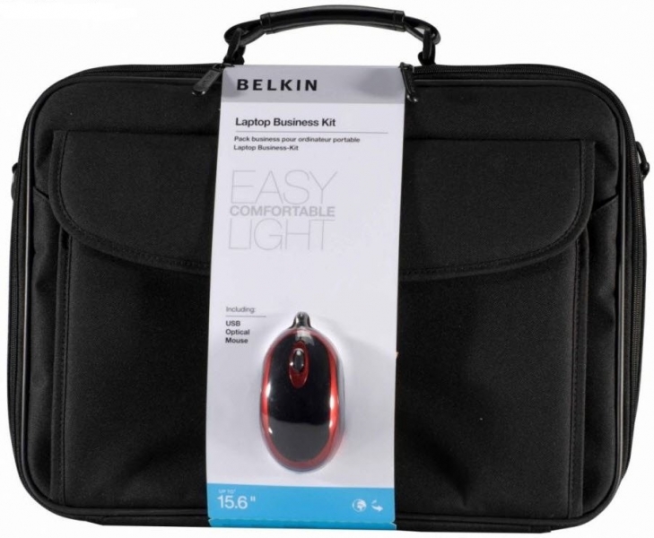 BELKIN, torba za prenosnike do 15,6 + mini USB optična miška Bitset d